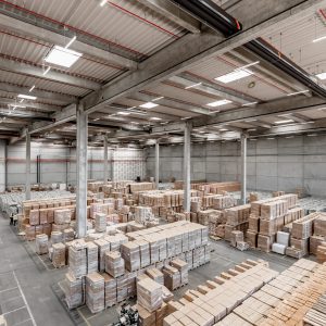 Logistikhalle in Hamburg