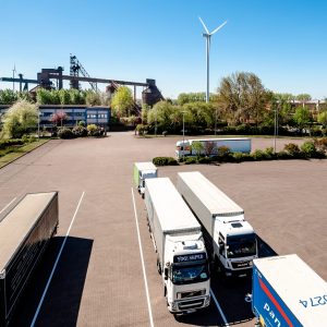 Parkplatz für Logistiker
