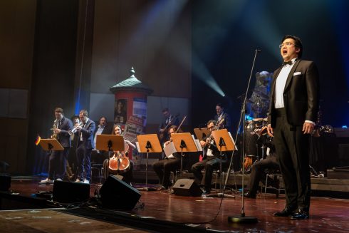 Das Staatsorchster spielt eine Oper