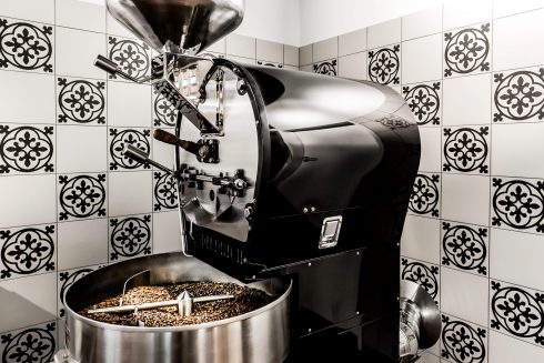 Kaffee wird begrannt