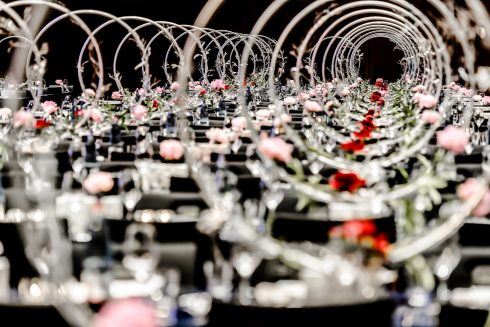 Besondere Tischdekoration