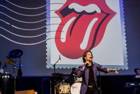 Frontmann der Rolling-Stones Cover Band rockt