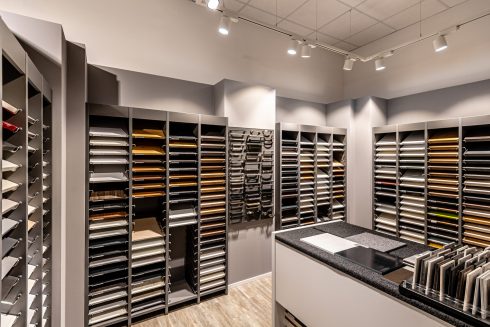 Musterreagl für hochwertige Küchen-Arbeitsplatten